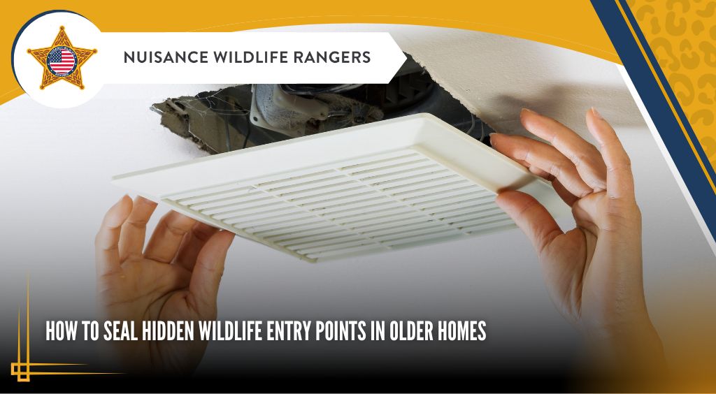 How to Seal Hidden Wildlife Entry Points in Older Homes