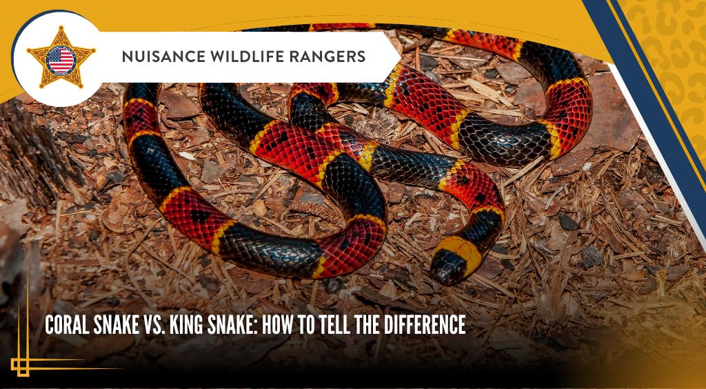 Coral Snake vs. King Snake: How to Tell the Difference
