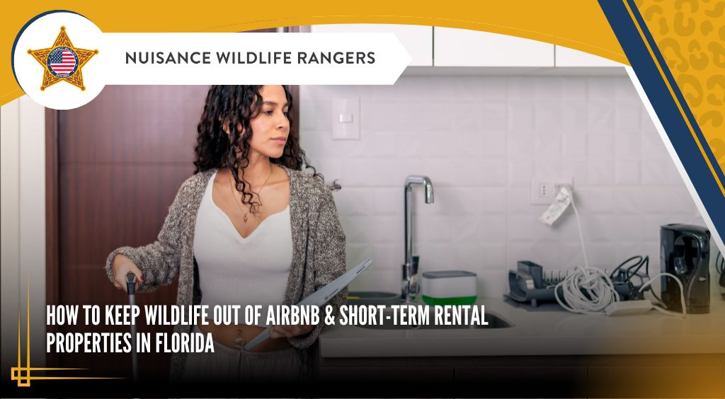 How to Keep Wildlife Out of Airbnb & Short-Term Rental Properties in Florida